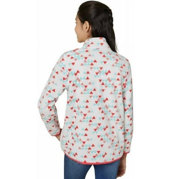 Eddie Bauer Quarter Zip Fleece Pullover, Size 14/16 - Picture 2 of 7